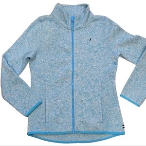 Nautica Embroidered Logo Fullzip Sweatshirt Kids Size XL